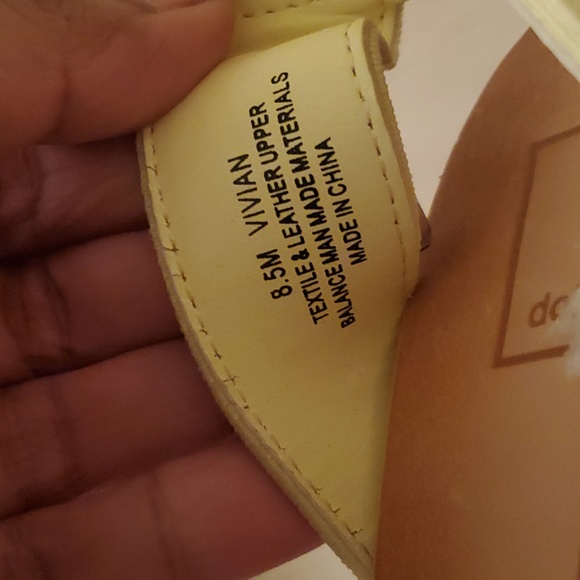 Dolce Vita Vivian Calf Hair Leather Sandals - 8.5 - Picture 9 of 9